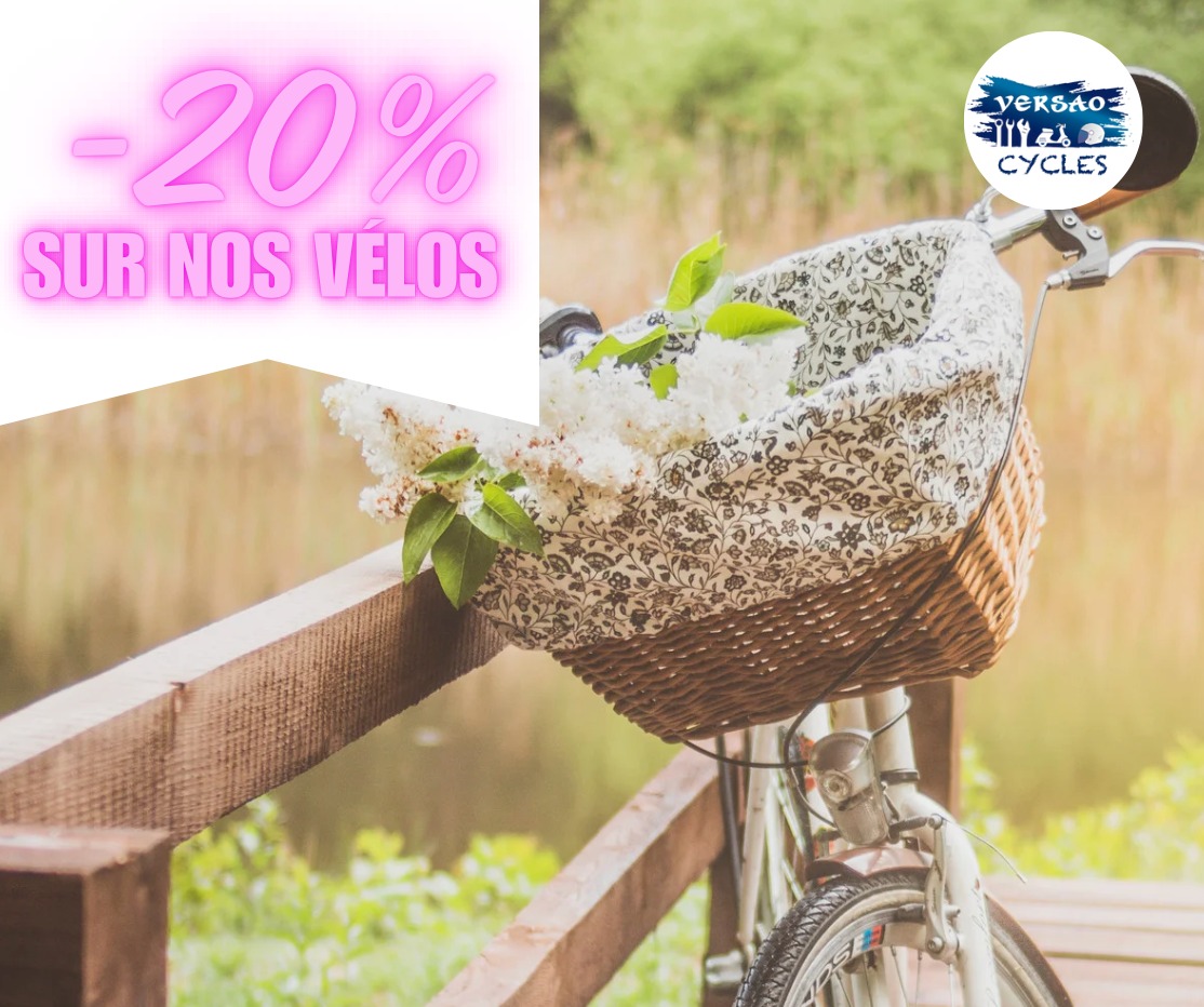 Profitez du printemps avec notre promotion exceptionnelle sur nos vélos !